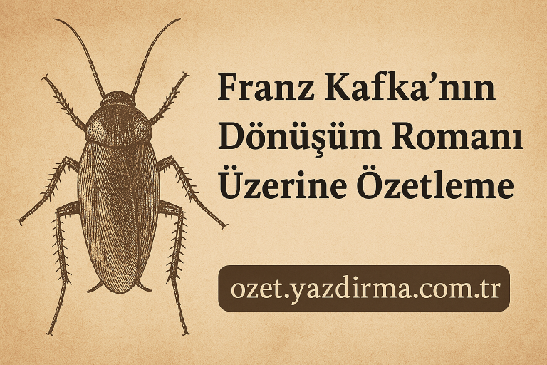 Read more about the article Franz Kafka’nın Dönüşüm Romanı Üzerine Özetleme