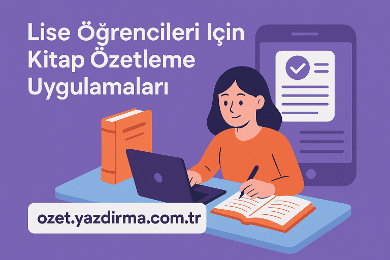 Read more about the article Lise Öğrencileri İçin Kitap Özetleme Uygulamaları