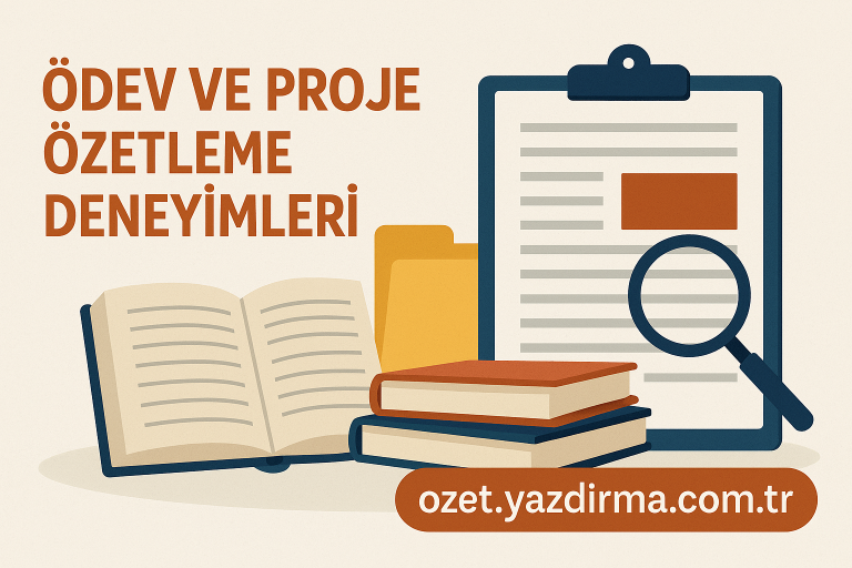 Read more about the article Ödev ve Proje Özetleme Deneyimleri