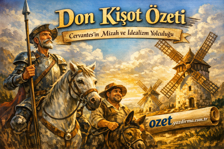 Read more about the article Don Kişot Özeti – Cervantes’in Mizah ve İdealizm Yolculuğu
