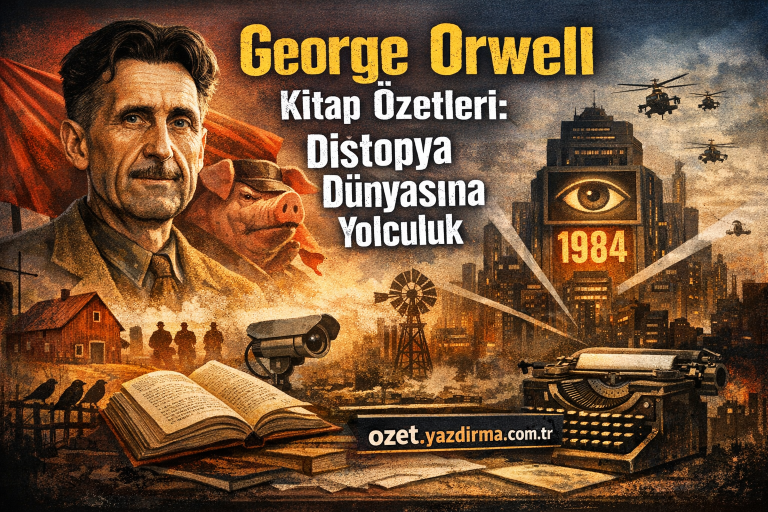 Read more about the article George Orwell Kitap Özetleri: Distopya Dünyasına Yolculuk