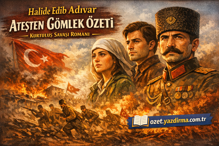 Read more about the article Halide Edib Adıvar Ateşten Gömlek Özeti – Kurtuluş Savaşı Romanı