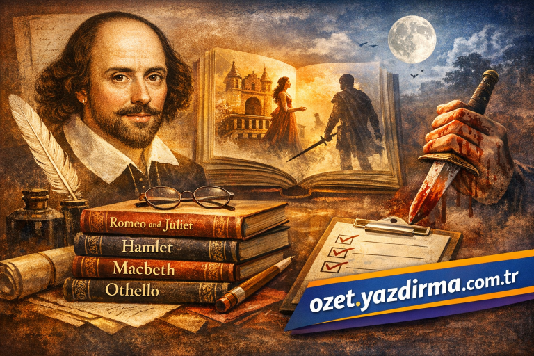 Read more about the article Shakespeare’in En Ünlü Klasik Kitapları ve Özet Yazdırma