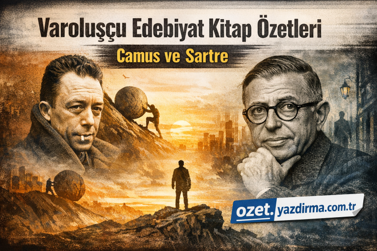 Read more about the article Varoluşçu Edebiyat Kitap Özetleri – Camus ve Sartre