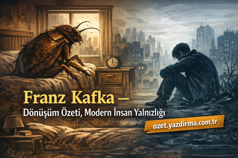Read more about the article Franz Kafka – Dönüşüm Özeti, Modern İnsan Yalnızlığı
