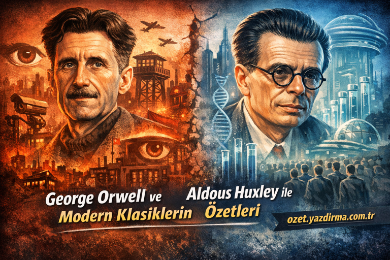 Read more about the article George Orwell ve Aldous Huxley ile Modern Klasiklerin Özetleri