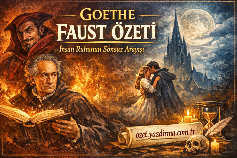 Read more about the article Goethe Faust Özeti | İnsan Ruhunun Sonsuz Arayışı