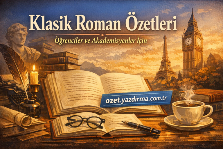 Read more about the article Klasik Roman Özetleri | Öğrenciler ve Akademisyenler İçin