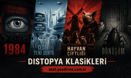 Distopya Klasikleri – 1984, Cesur Yeni Dünya, Hayvan Çiftliği ve Dönüşüm Özetleri