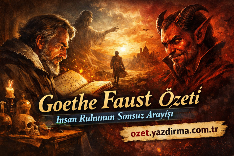 Read more about the article Goethe Faust Özeti – İnsan Ruhunun Sonsuz Arayışı
