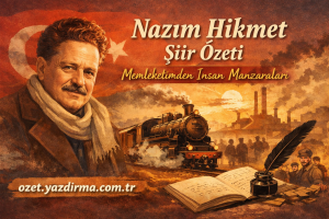 Read more about the article Nazım Hikmet Şiir Özetleri – Memleketimden İnsan Manzaraları
