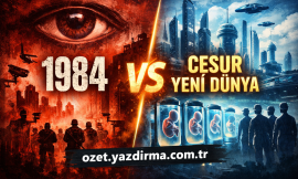 Distopya Klasikleri Karşılaştırması: 1984 vs. Cesur Yeni Dünya