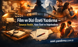Film ve Dizi Özeti Yazdırma – Senaryo Analizi, Konu Özeti ve Değerlendirme