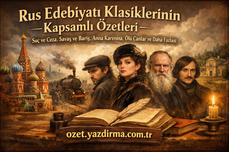 Read more about the article Rus Edebiyatı Klasiklerinin Kapsamlı Özetleri – Suç ve Ceza, Savaş ve Barış, Anna Karenina, Ölü Canlar ve Daha Fazlası