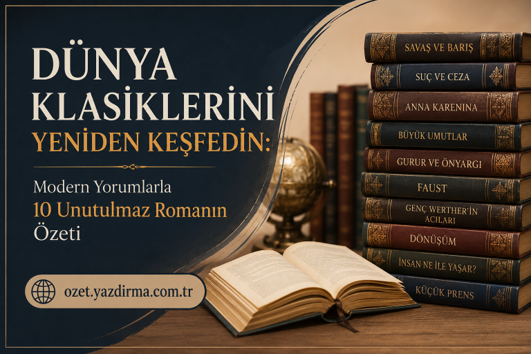 Read more about the article Dünya Klasiklerini Yeniden Keşfedin: Modern Yorumlarla 10 Unutulmaz Romanın Özeti