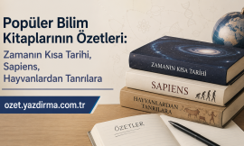 Popüler Bilim Kitaplarının Özetleri: Zamanın Kısa Tarihi, Sapiens, Hayvanlardan Tanrılara