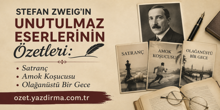 Read more about the article Stefan Zweig’ın Unutulmaz Eserlerinin Özetleri: Satranç, Amok Koşucusu, Olağanüstü Bir Gece
