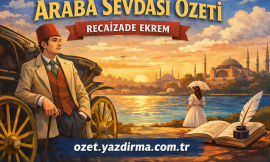 Araba Sevdası Özeti: Recaizade Ekrem